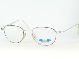 21 BOURGEOIS 2045 SILVER /BLUE /OTHER EYEGLASSES GLASSES FRAME 49-19-145... - $67.51