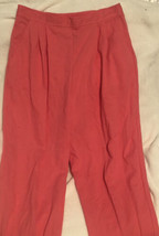 Vintage Bobbie Brooks Redish Pants 20w - $10.88