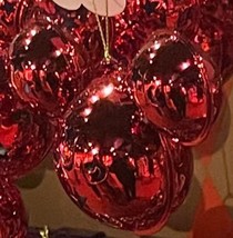 Disney Parks Mickey Ears Icon Ornament Mickey Metal Bell  Red - $789.58 MXN