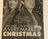 A Very Married Christmas Tv Guide Print Ad Jean Smart Joe Mantegna TPA5 - $5.93