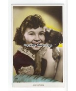 b4909 - Film Actress - Jane Withers and Dog - No.137 - postcard - $4.34 CAD