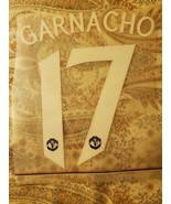 Garnacho 17  Premier League Manchester United Nameset DTF read description - £11.61 GBP
