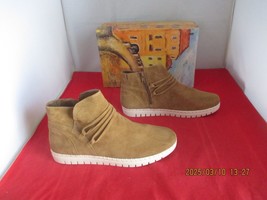 Bella Vita Women&#39;s Falynn Booties $110 - US  Size 10 WW - Cognac - 1240 - $34.64