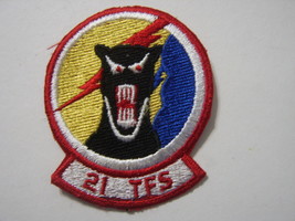 21st Tactical Fighter Squadron Squadron Usaf Patch :KY22-6 - £7.22 GBP