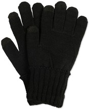 MSRP $18 Style &amp; Co Solid Touchscreen Gloves Black Size OSFA - $5.12