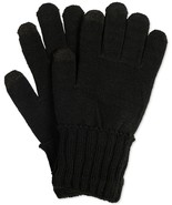 MSRP $18 Style &amp; Co Solid Touchscreen Gloves Black Size OSFA - $11.68 CAD