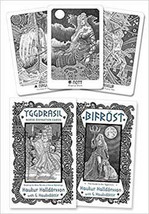Yggdrasil Norse Divination Cards Dk &amp; Bk By Halldorsson &amp; Hauksdottir - £52.77 GBP