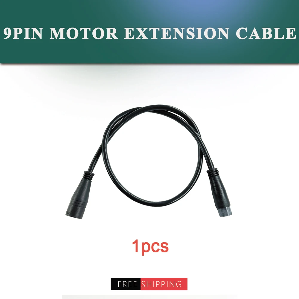 Ebike 9Pin Motor Extension Cable with Waterproof Plug for 250W 1000W Wheel Hub m - $87.05