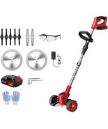 21V Cordless Electric Weed Wacker Grass Trimmer Powered By, 10 * 2Ah 186... - $1,473.33 MXN