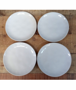 Set of 4 - Leeway Home 01-02-01 White Small 8&#39;&#39; Salad Plate - $34.83 CAD