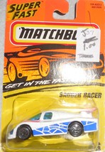Matchbox 1994 Super Fast #66 &quot;Sauber Racer&quot; Mint Car On Sealed Card - £2.35 GBP