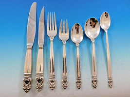 Royal Danish by International Sterling Silver Flatware Set for 8 Service 56 pcs - £2,092.02 GBP