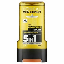 L&#39;Oreal Paris Men Expert Invincible Sport Camphor Shower Gel,300ml.Free shipping - £21.45 GBP