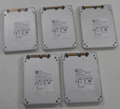 (Lot of 5)Mixed Lite-On 0DFVVG, 0XFJWX  256GB 2.5&quot; SATA Server SSD - $54.22