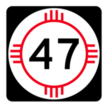 New Mexico State Road 47 Sticker R4130 Highway Sign Road Sign Decal - £1.14 GBP+