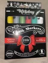 Tip quality Chalk Markers Doddie 6ct 6mm Reversible - £20.26 GBP