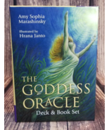 The Goddess Oracle Deck &amp; Book Set Cards Amy Sophia Marashinsky  52 Card... - £21.76 GBP