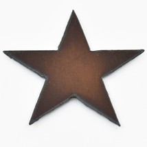 Rustic Ironwerks Country Western Star Rusted Metal Cutout Magnet - £7.88 GBP