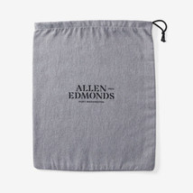 2 bOOt STORAGE BAGS Grey gray Flannel travel protect Shoes Allen Edmonds 1015131 - £39.99 GBP