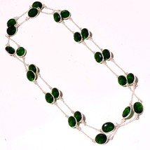 Chrome Diopside Handmade Black Friday Gift New Necklace Jewelry 36" SA 6030 - £7.18 GBP