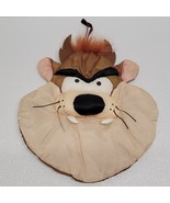 Vintage TAZ Nylon Plush Tasmanian Devil Looney Tunes Hanging Pocket Pillow - $24.65