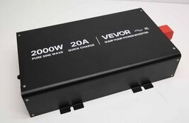 VEVOR 2000W Sump Pump Battery Backup System LCD Pure Sine Wave Power Inverter image 2