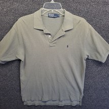 Vtg 1980s Polo by Ralph Lauren Men&#39;s Sz M Polo Shirt Knit Short Sleeve - £12.14 GBP
