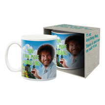 Bob Ross Move Mountains Ceramic Mug - $22.44