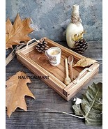 NauticalMart Wooden Tray, Rustic Wooden Tray, Food Photography Props,Ser... - $191.10