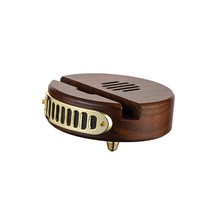 Retro Solid Wood Wireless Bluetooth Speaker Portable Mobile Phone Holder... - $84.64