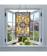 Fine Art Lighting Stained Glass Window Panel Hanging Decoration Hanging - £141.53 GBP
