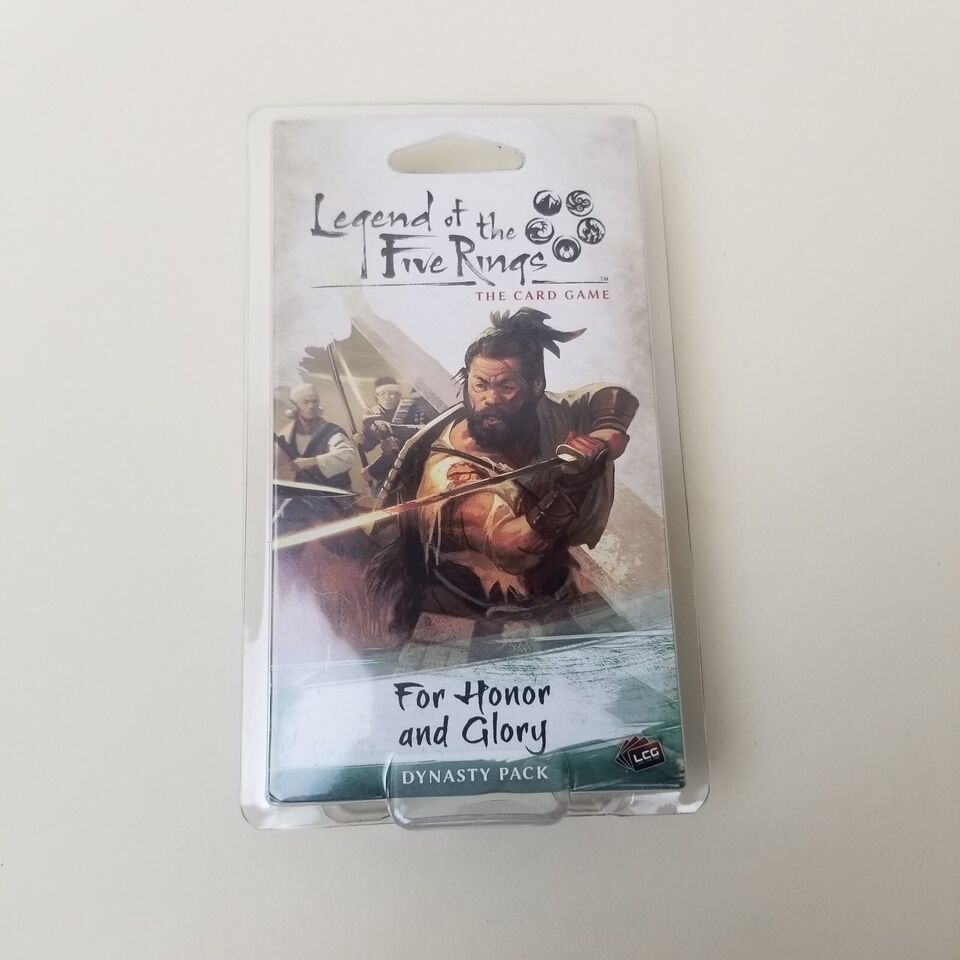 Legend of the Five Rings LCG: For Honor and Glory Dynasty Pack 2017 L5C03 - £6.30 GBP