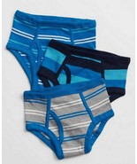 GAP Kids babyGap Toddler Boy&#39;s Stripe Brief 3-Pack First Underwear, Size... - £11.25 GBP