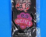 Helluva Boss Ozzie&#39;s Sign Enamel Pin Glow in the Dark GITD Vivziepop - £31.45 GBP