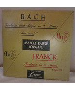 BACH FANTASIA AND FUGUE IN G MINOR BY MARCEL DUPRE 33.3  1949 LPS 0137 V... - £15.96 GBP