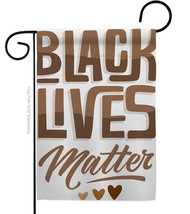 Black Lives Matter Love BLM - Impressions Decorative Garden Flag  - £15.68 GBP