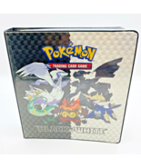 Pokémon TCG Black &amp; White Ultra Pro 3 Ring Card Binder w/ 10 Pages 2011 ... - $595.05 MXN
