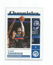 Cade Cunningham (Detroit Pistons) 2022-23 Panini Chronicles Card #7 - £2.35 GBP