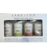 SAND + FOG SCENTED BODY LOTION SET 4 PCS INSPIRED ON THE CALIFORNIA COAST GIFT - $68.30