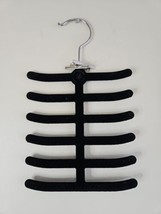 Neck Tie Rack/Organizer, Felt Non Slip 12 Slots, Scarf Belt Closet Hook - £3.72 GBP