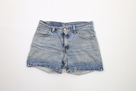 Vintage Y2K 2000 Levis 977 Womens 5 Juniors Thrashed Denim Jean Shorts J... - $34.60