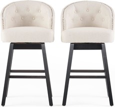 The Ogden Barstool, 2-Piece Set, In Beige From Christopher Knight Home. - £183.96 GBP