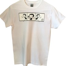 T Shirt Betty Boop Comic Strip Gildan Brand Size Unisex White Small NEW NWOT S - £11.03 GBP