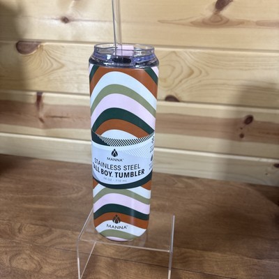 Manna Stainless Steel Tall Boy Tumbler~24 Oz~Multi-colored~ HOT/COLD~NEW - $19.99