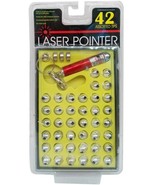 42-Head Keychain Laser Pointer Kit with Batteries Included - $12.22