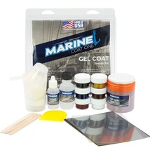 Marine Coat One, Gelcoat Repair Kit For Boat with Complete Color Match Set - $42.99