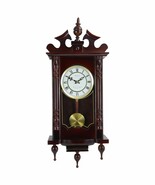 Bedford Clock Collection Classic 31 Inch Chiming Pendulum Wall Clock in ... - $198.61 CAD