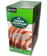 24 K-Cups Green Mountain Caramel Vanilla Cream Flavored Coffee Exp.02/20... - $17.58 CAD