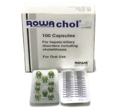 ROWACHOL 100&#39;s to improve liver gall bladder function prevent gall stones - $23.17