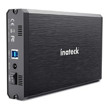 Inateck 3.5 Hard Drive Enclosure, Aluminum USB 3.0 Sata HDD Enclosure, FE3001 - £39.38 GBP